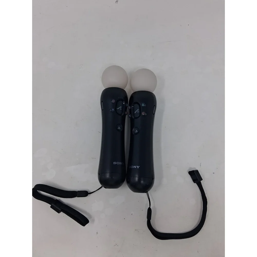 2 x Sony PlayStation Move Motion Controller (CECH-ZCM1U) PS3 PS4 VR , UNTESTED